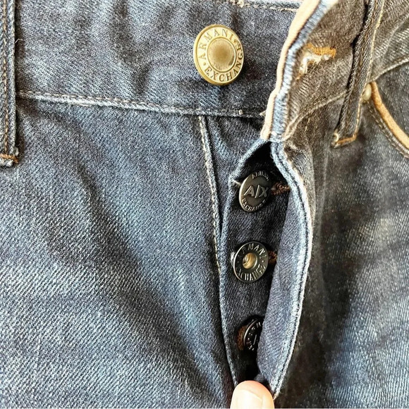 A/X Armani Exchange Denim Jeans Size 29 Button Fly - Picture 10 of 11
